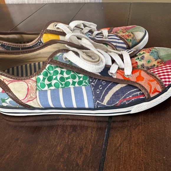 Coach Daphney patchwork/quilt shoes Size 9 - Picture 4 of 4